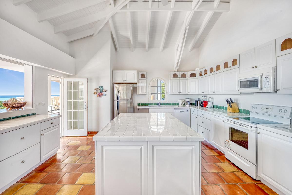 Location villa Saint Martin Terres Basses - Villa 4 chambres 8 personnes - villa vue mer et piscine - Baie aux Prunes (16)